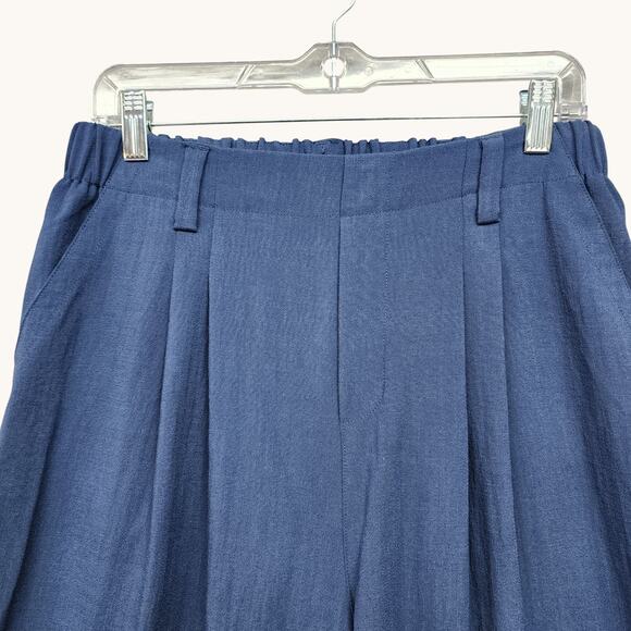 NWT Halara Pants Women’s Medium High Waisted Wide Leg Crinkle Pockets Activewear - Picture 4 of 12